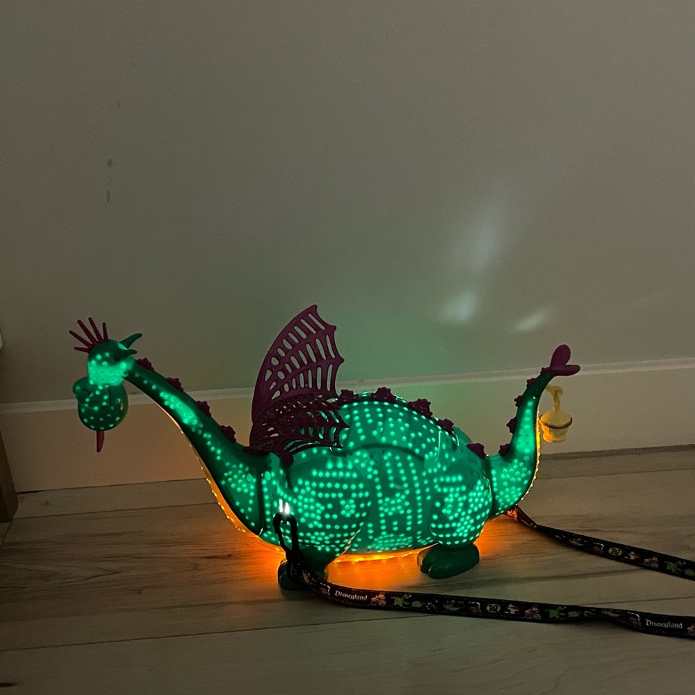 Disneyland Main Street Electrical Parade Dragon Elliot Popcorn Bucket